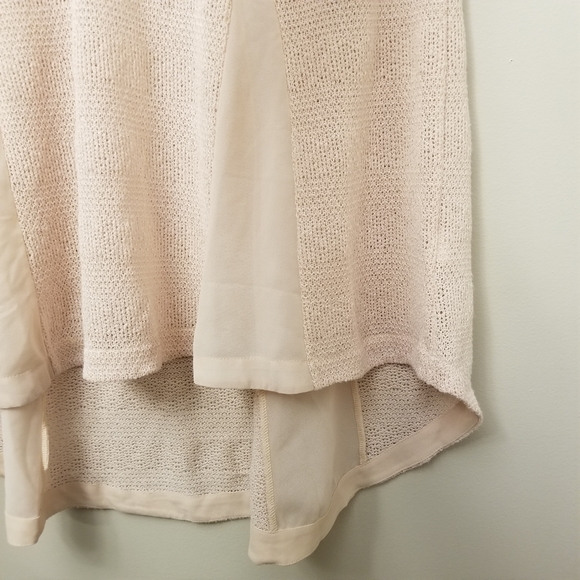 Anthropologie Ro & De Blush Textured Hi Low Tank Tunic Sleeveless Top Medium - Picture 8 of 11